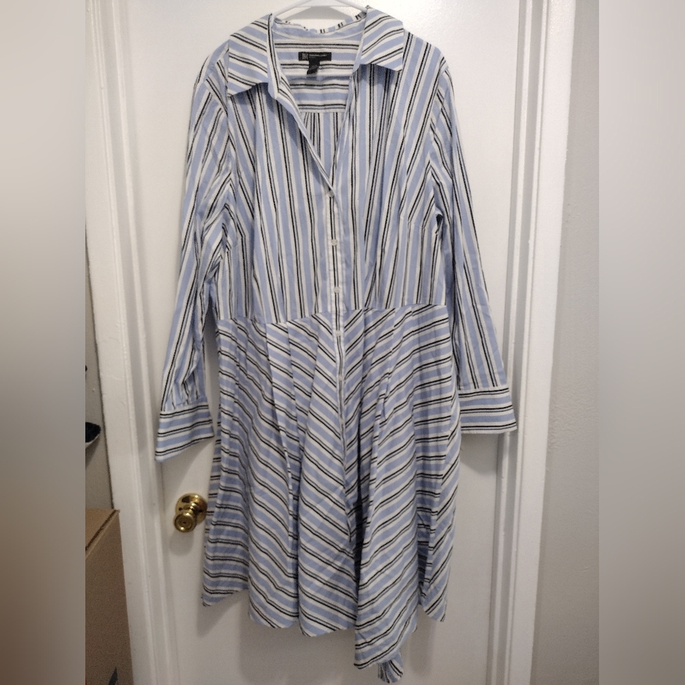 NWT INC International Concepts Button Down Dress Size 22W